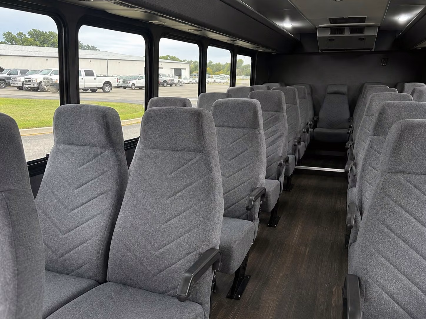20 passenger minibus interior