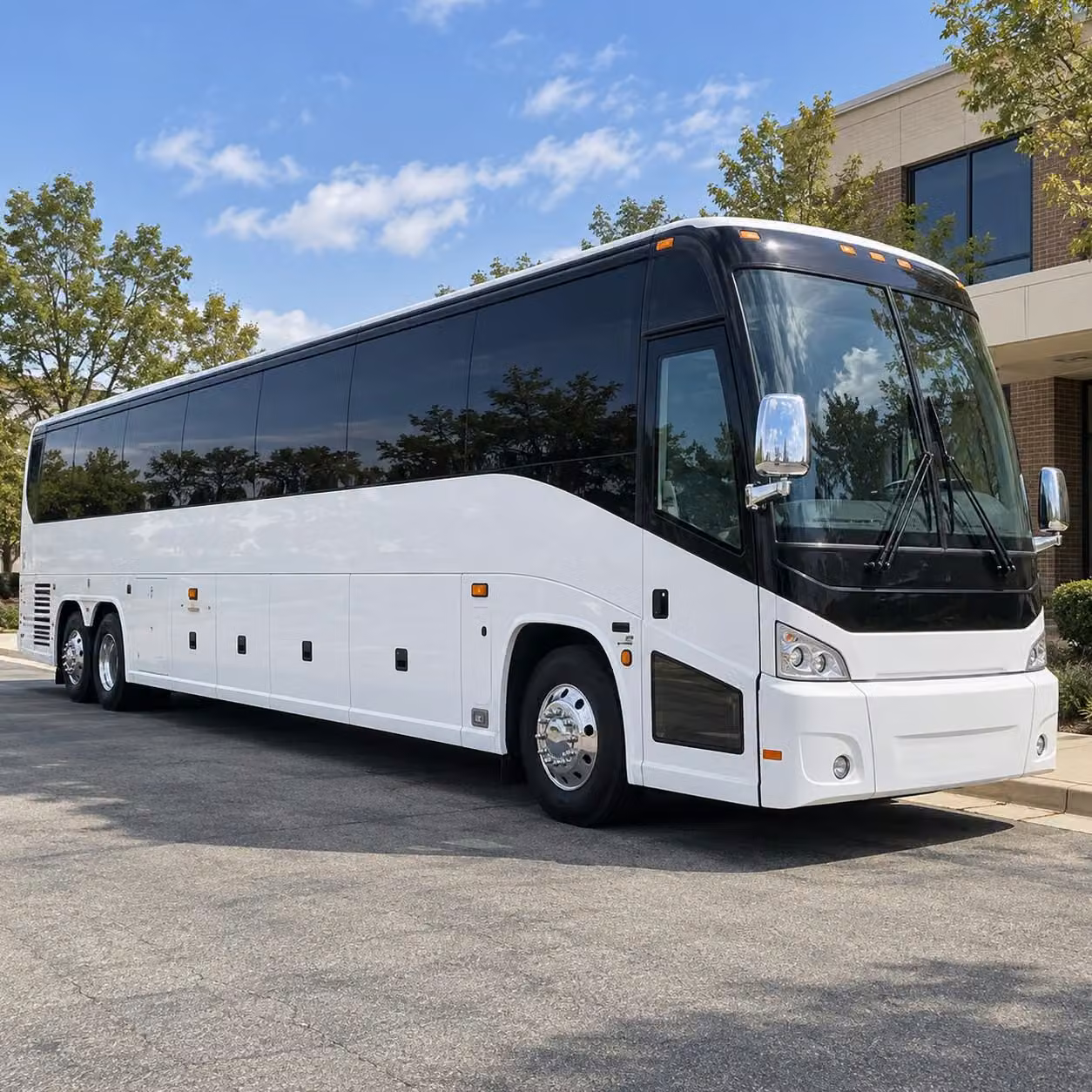 charter buses for large roanoke prom groups traveling together