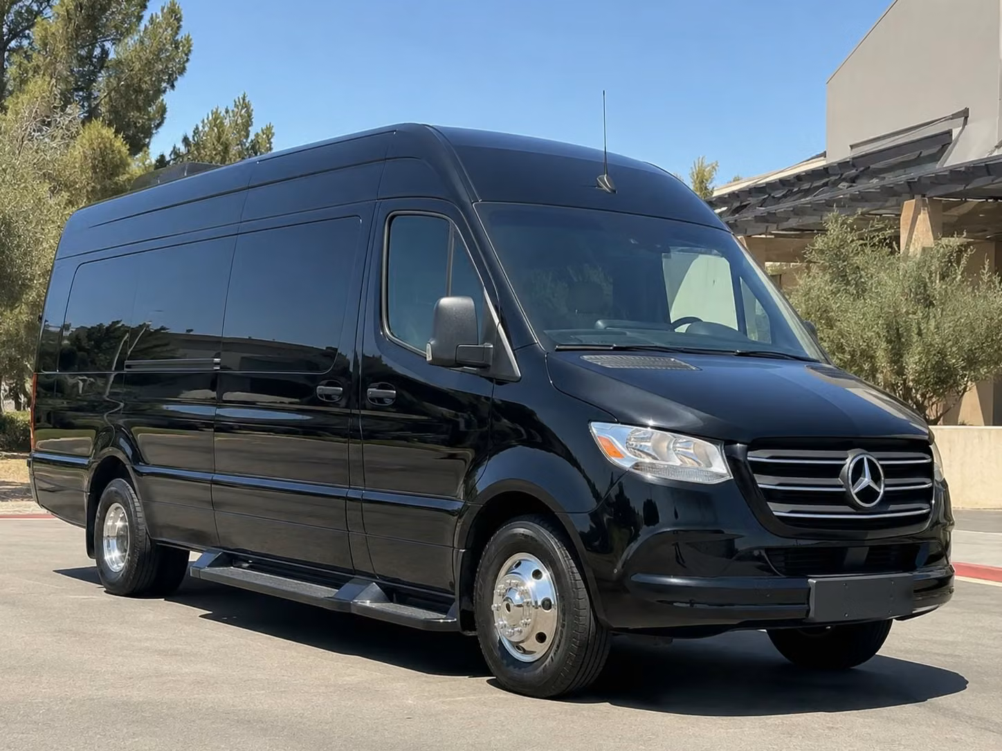 sprinter van with driver